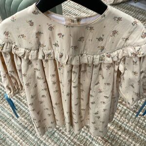 Floral dress for girls made in Spain